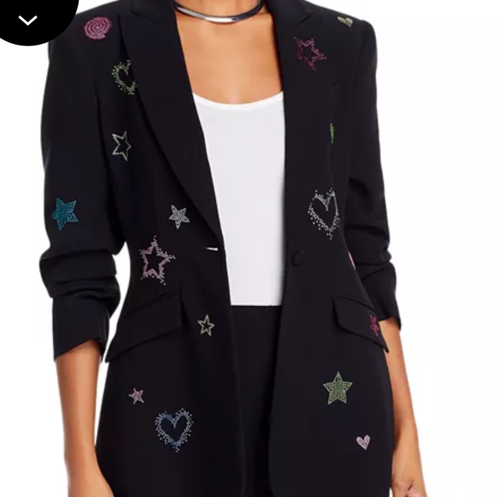 Cinq a Sept heart blazer